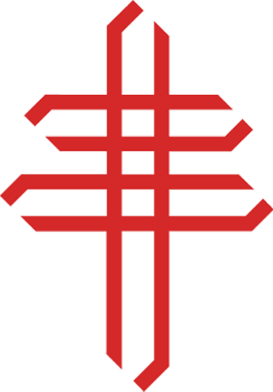 Redesign della Croce di Lorena simbolo medievale della lotta contro la tubercolosi