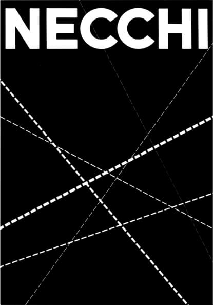 Poster Necchi istituzionale, 1983